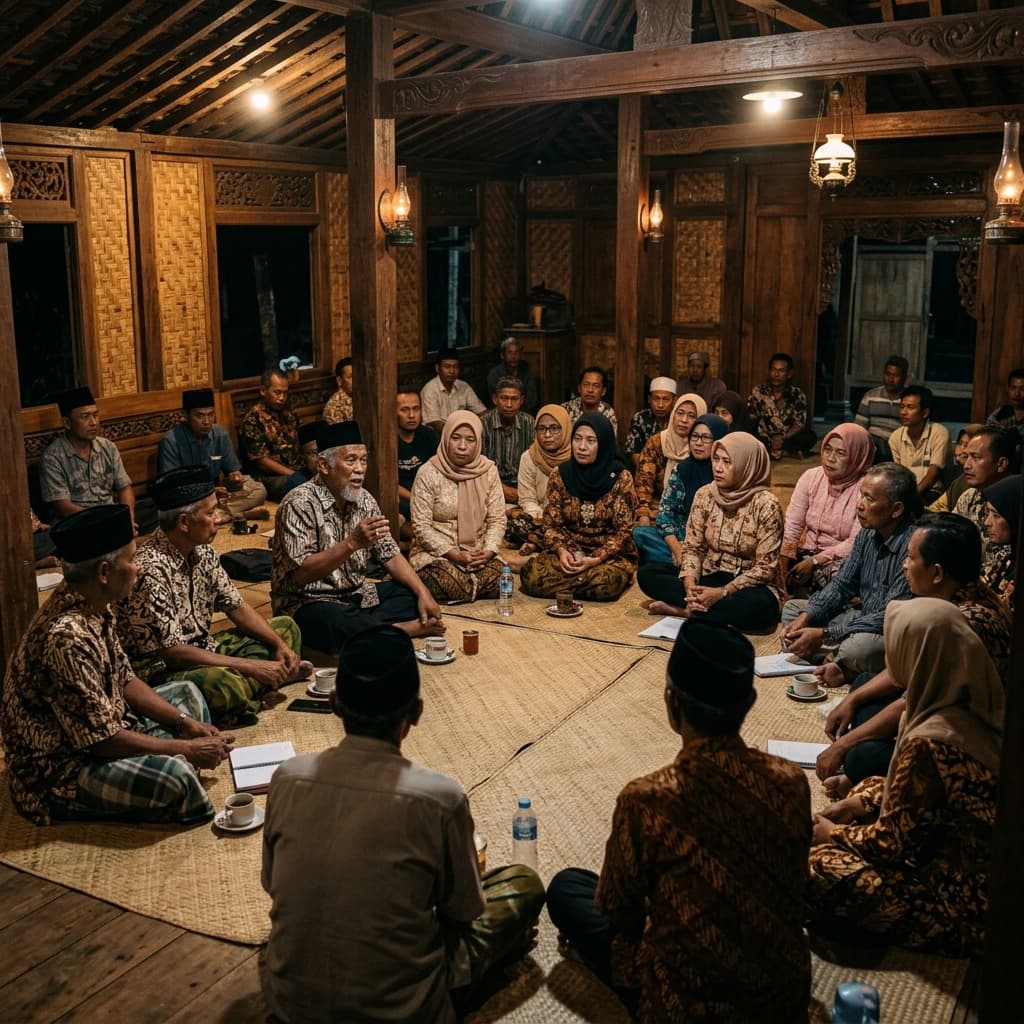 Pengajian dan arisan Ibu-ibu
